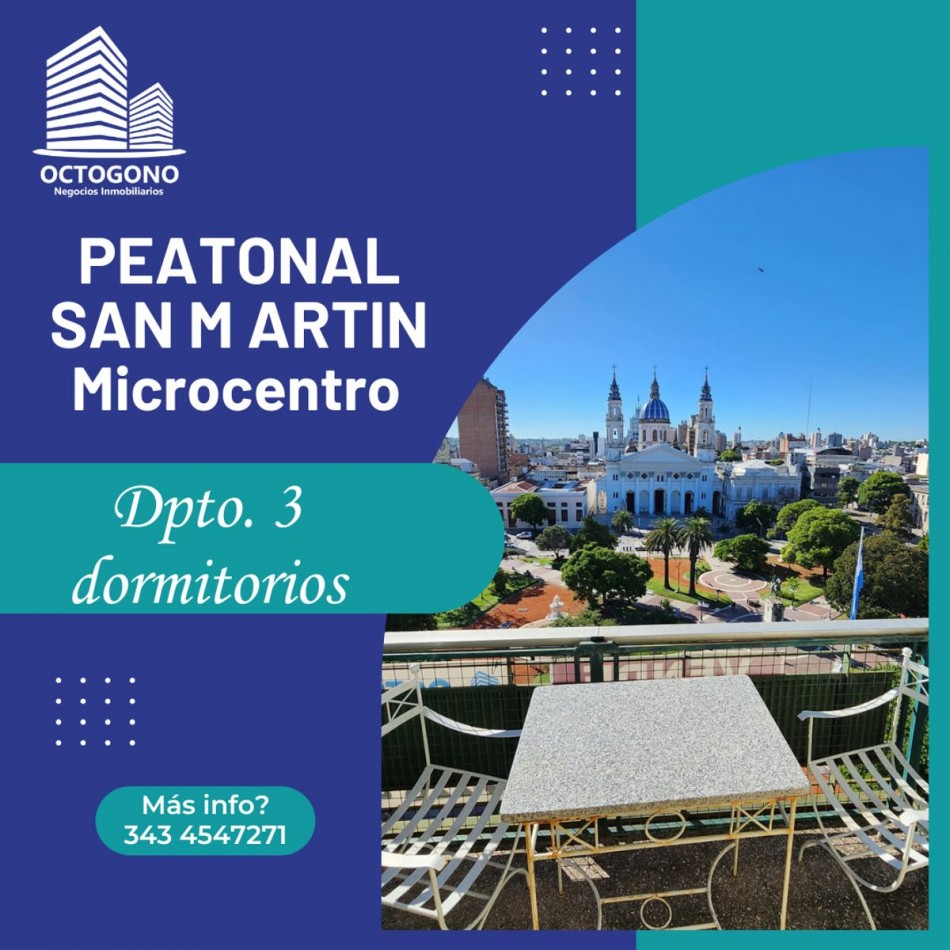 DEPARTAMENTO DE 3 DORMITORIOS EN UNA UBICACION PRIVILEGIADA