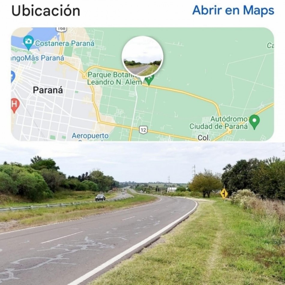 Acceso Norte Lote de 7500 MTS .Ideal inversion.
