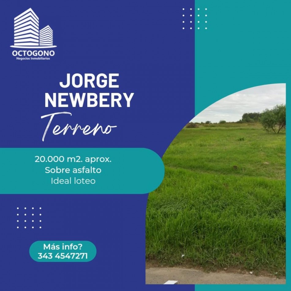 EXCELENTE TERRENO PARA LOTEO