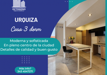 MODERNA CASA EN EL CENTRO DE LA CIUDAD